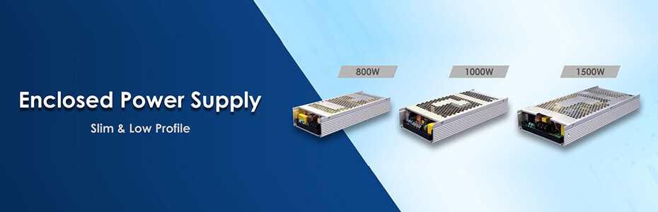 New Product: 800W / 1000W / 1500W Low-Profile Enclosed series --- EP1800 / EP11000 / EP11500