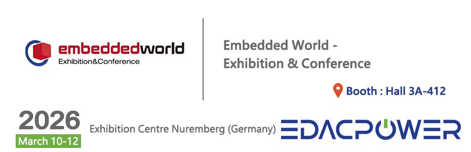 Embedded World 2026 - EDAC POWER