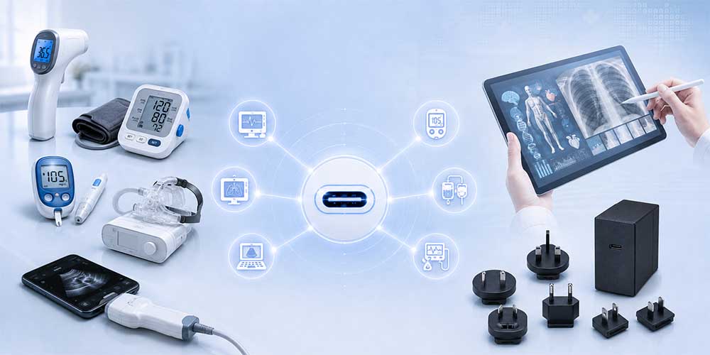 USB-C PD在醫療設備中的適用場景指南